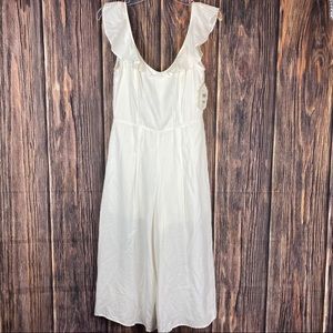 Altar’d state Jumpsuit Cut Out Back Off Shoulder